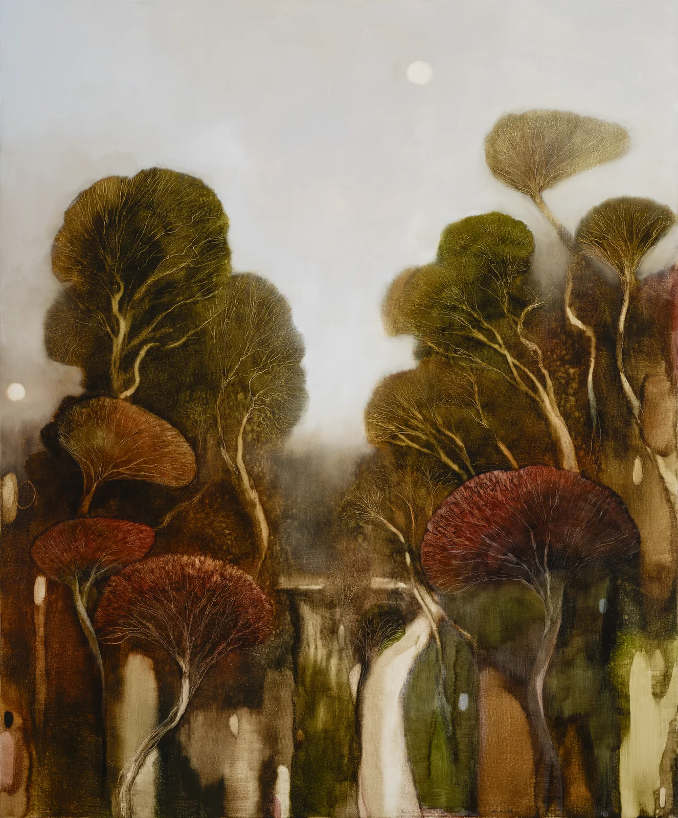 Between — Oil on canvas by Graeme Altmann