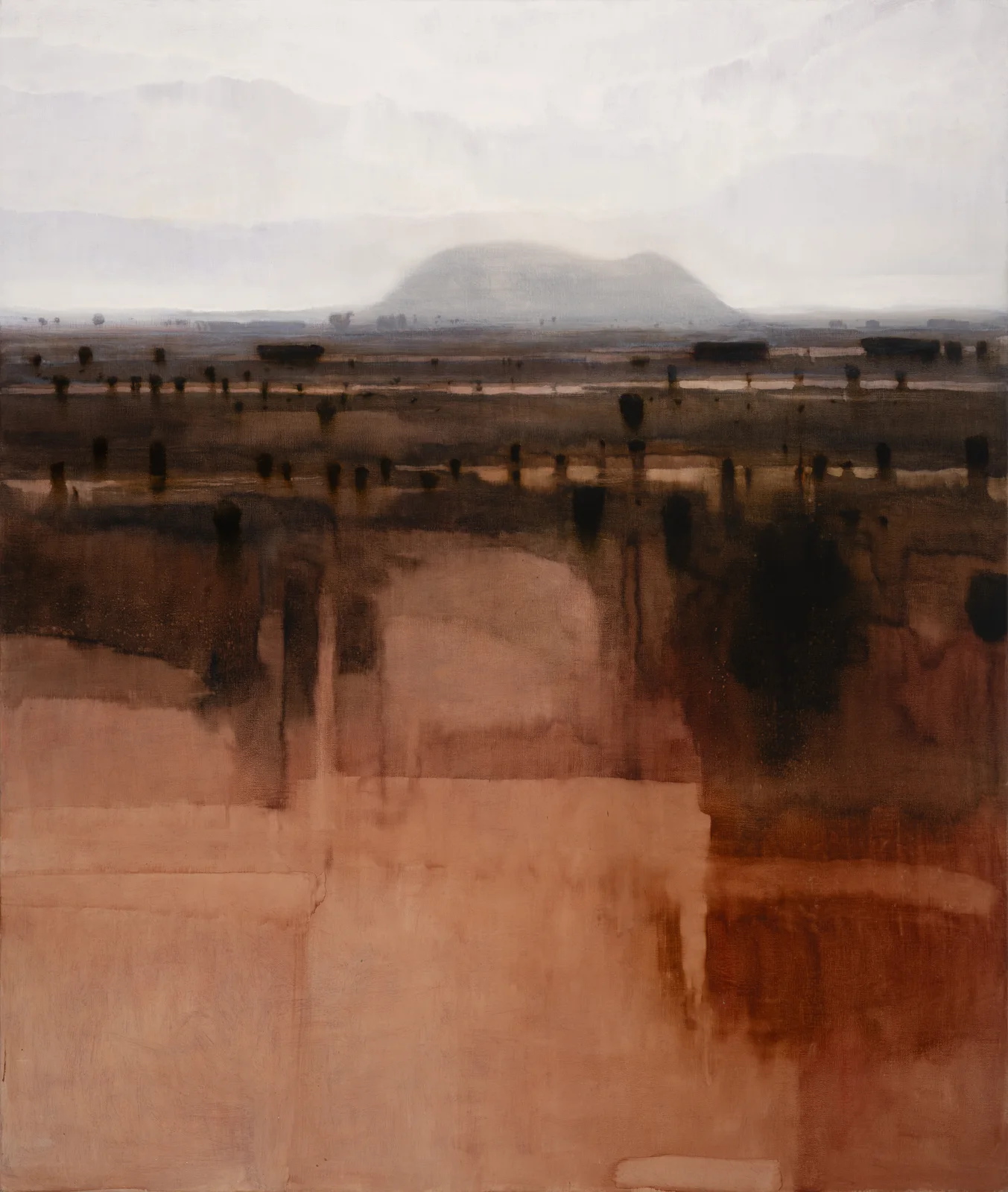 Oxides rising — Oil on linen by Graeme Altmann