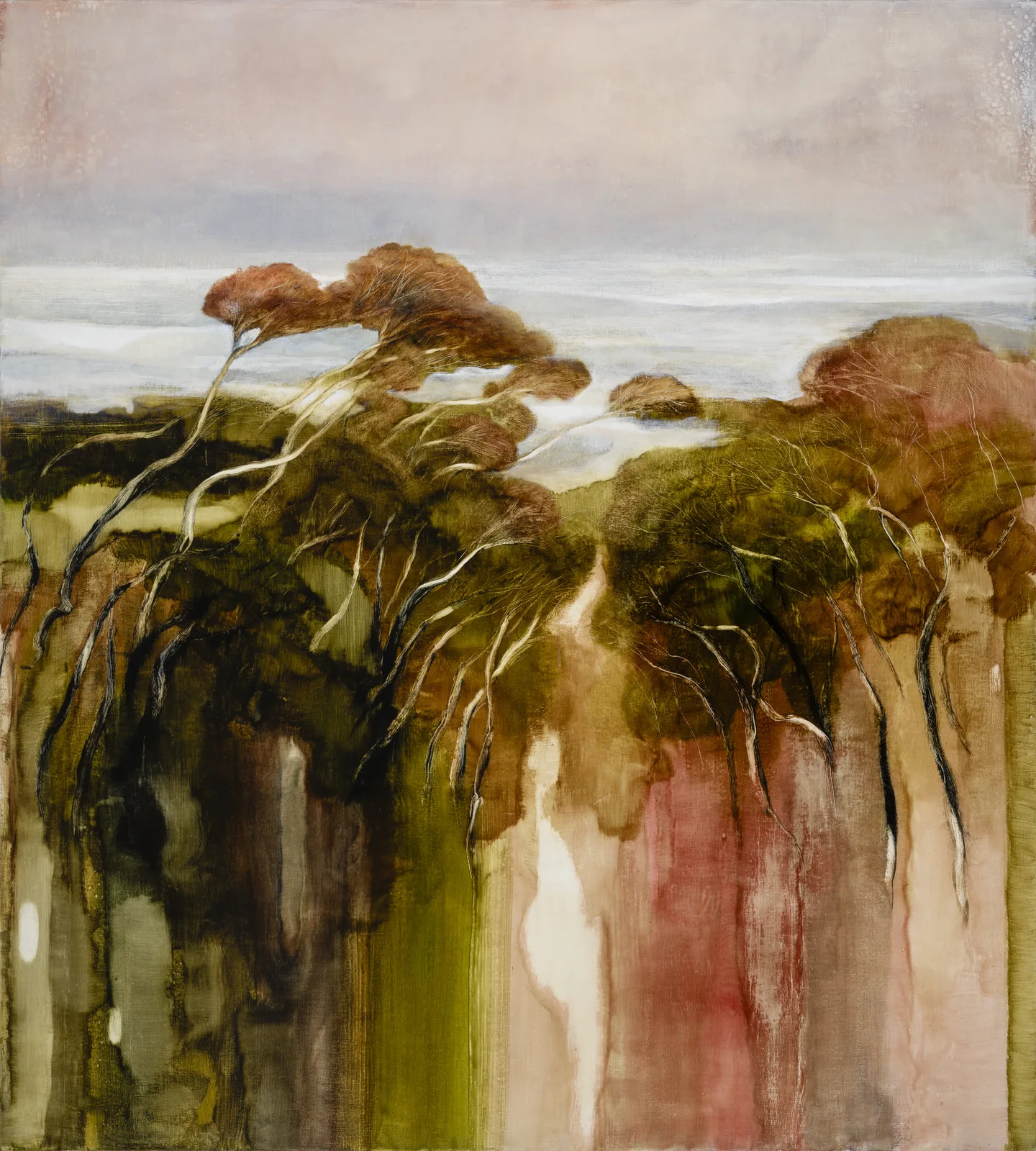 The pathways — Oil on linen by Graeme Altmann